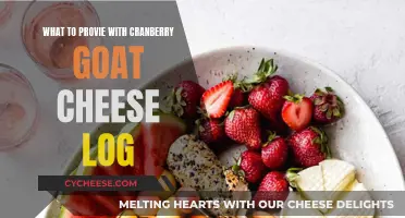 The Perfect Pairings for Cranberry Goat Cheese Log