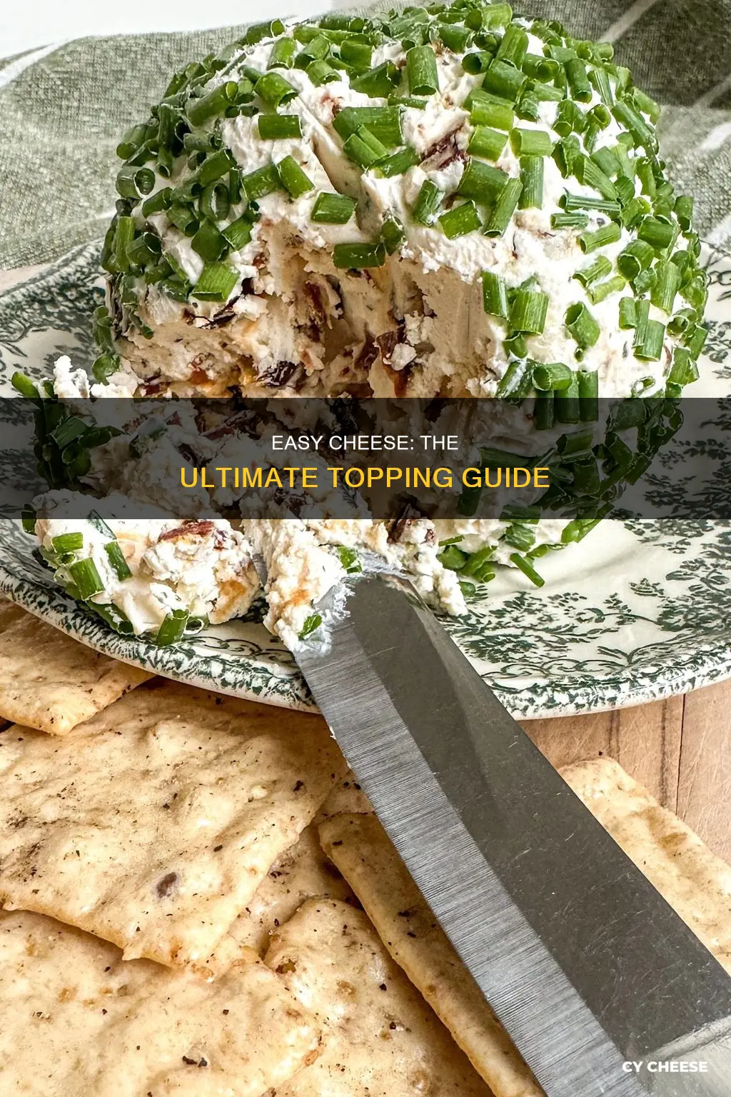 what to put easy cheese on