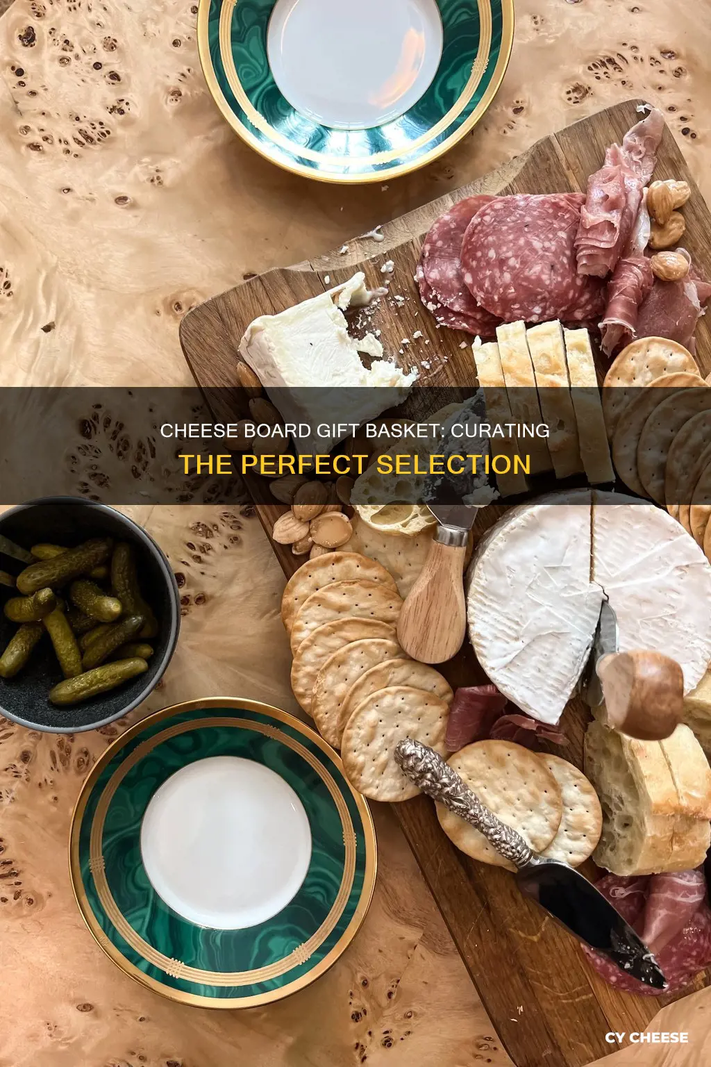 what to put in a cheese board gift basket