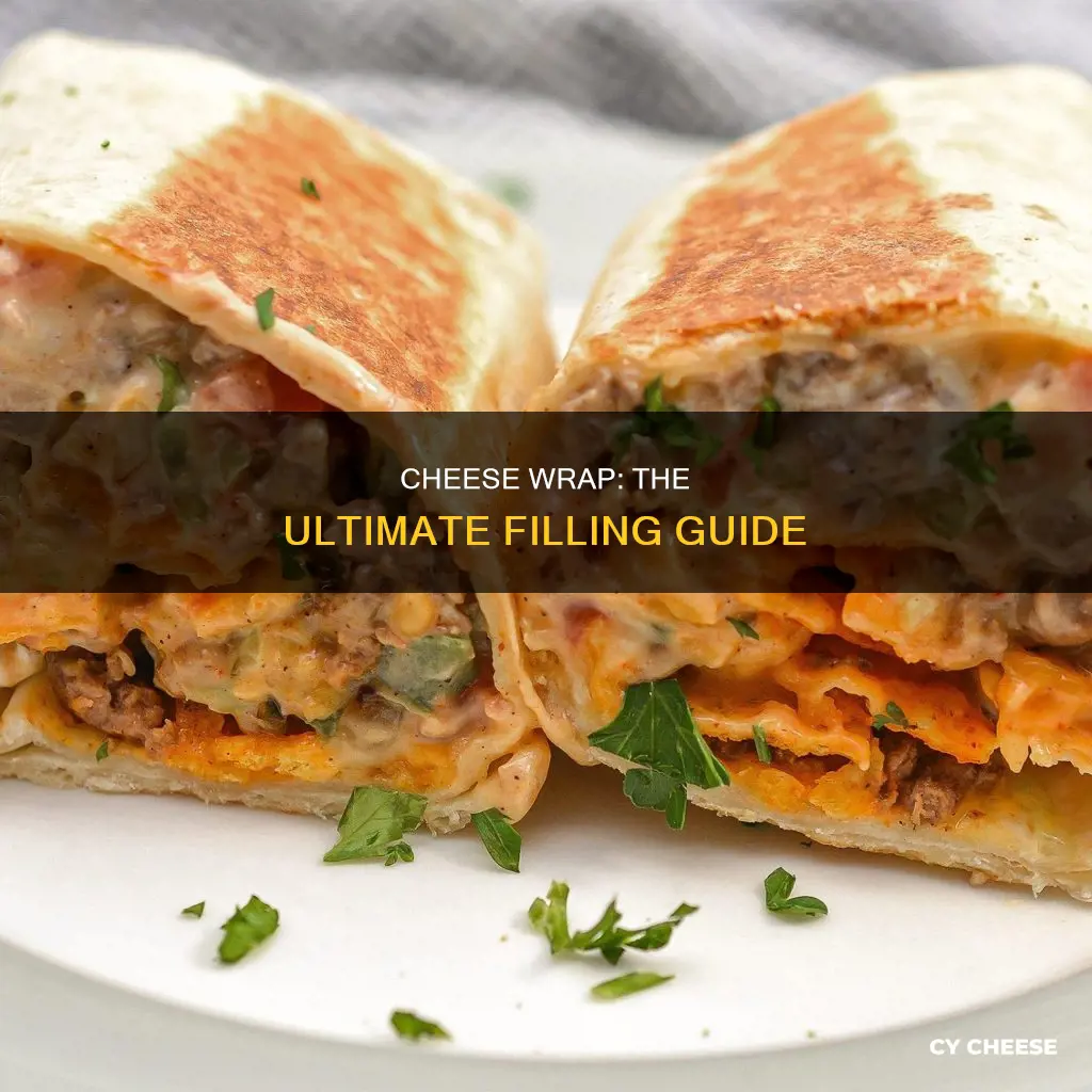 what to put in a cheese wrap