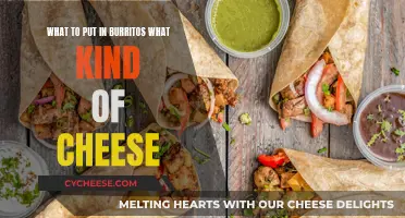 Burrito Bliss: Cheese Choices for Your Wrap