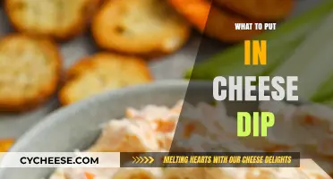 Cheese Dip: Spicing it Up!