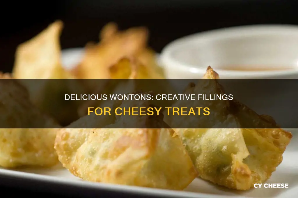 what to put in cheese wontons