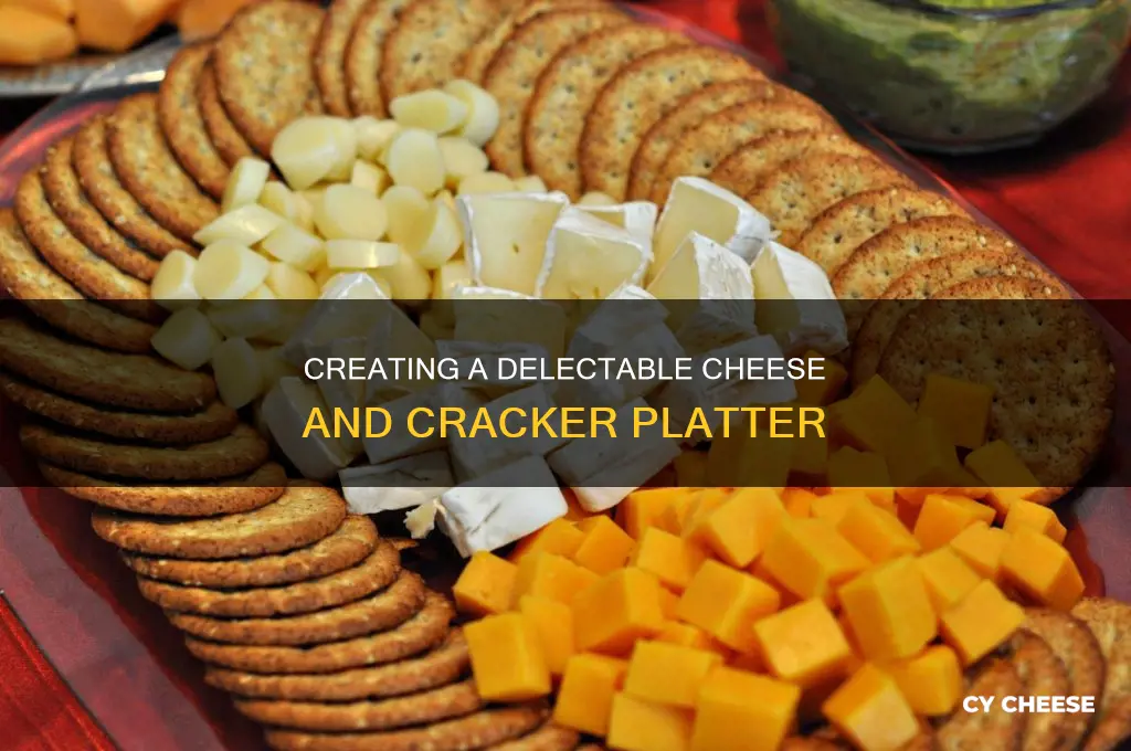what to put on a cheese and cracker platter