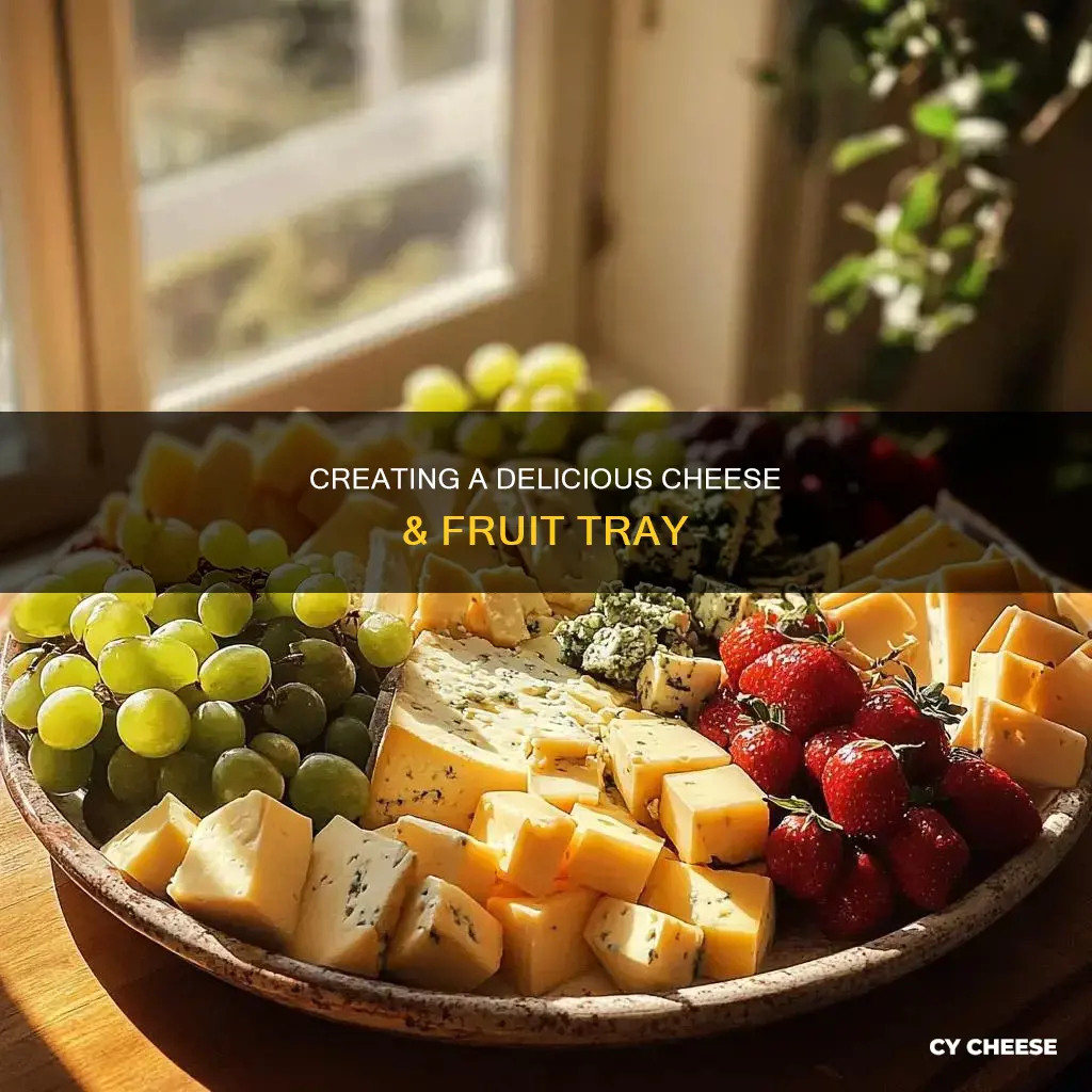what to put on a cheese fruit tray
