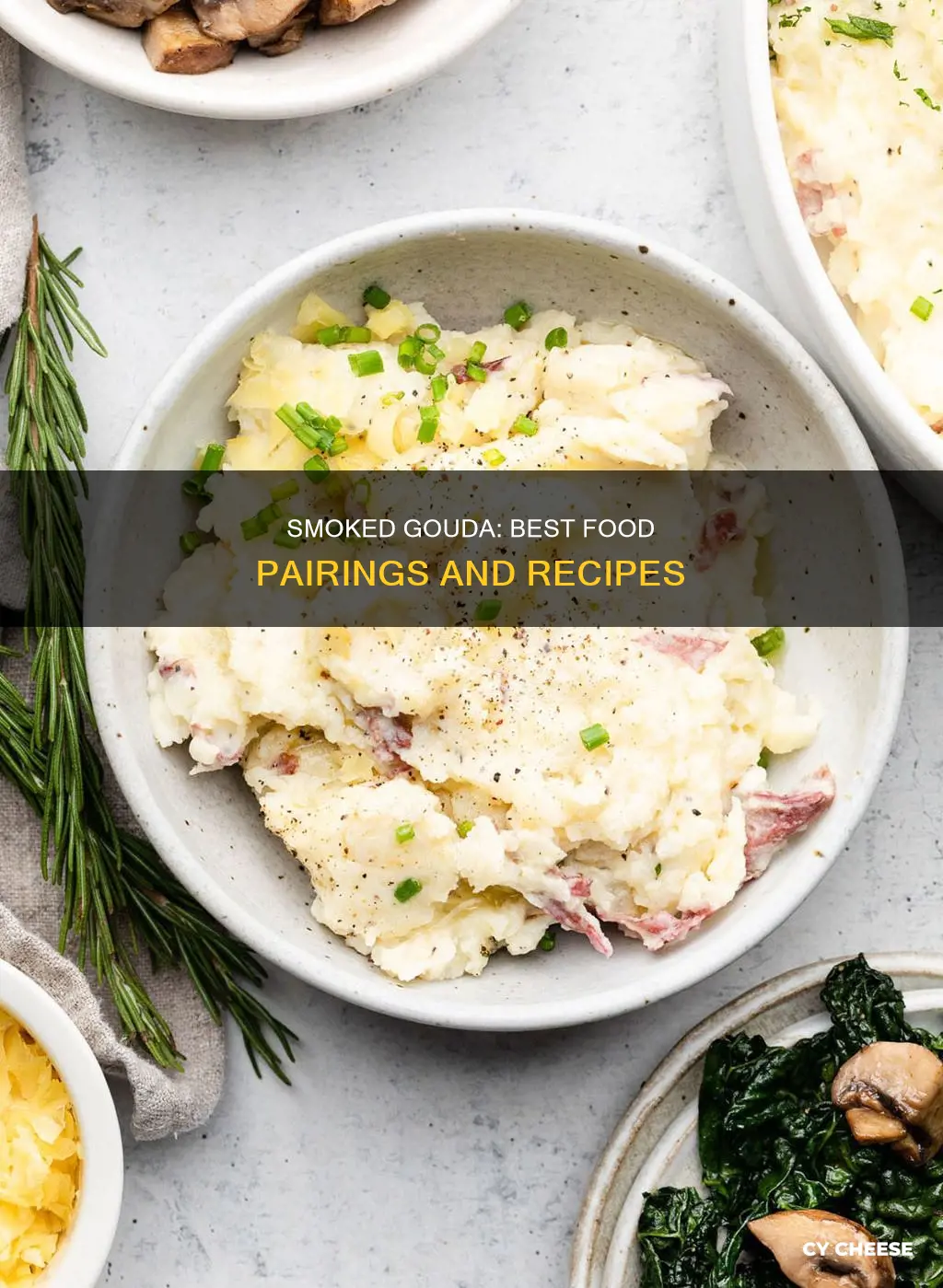 what to put on smoked gouda cheese