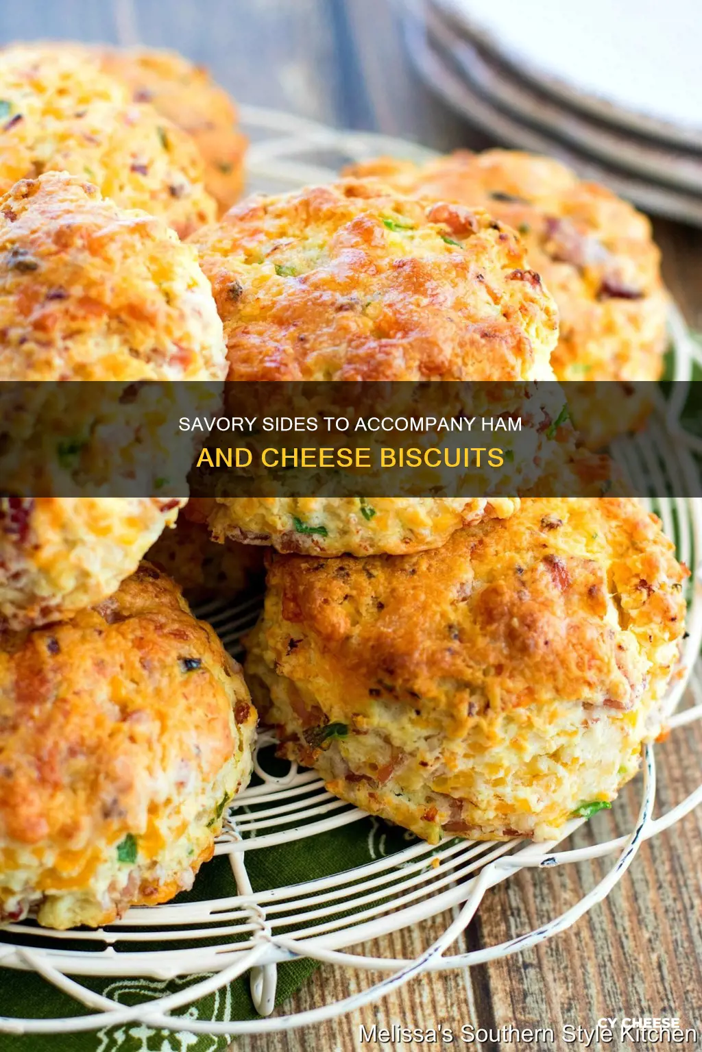 what to serve along with ham and cheese biscuits