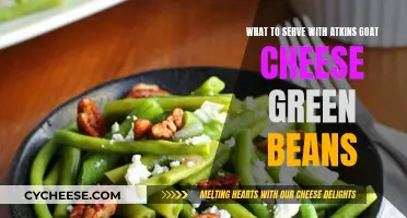 Atkins-Friendly Goat Cheese Green Bean Delight: A Tasty Side