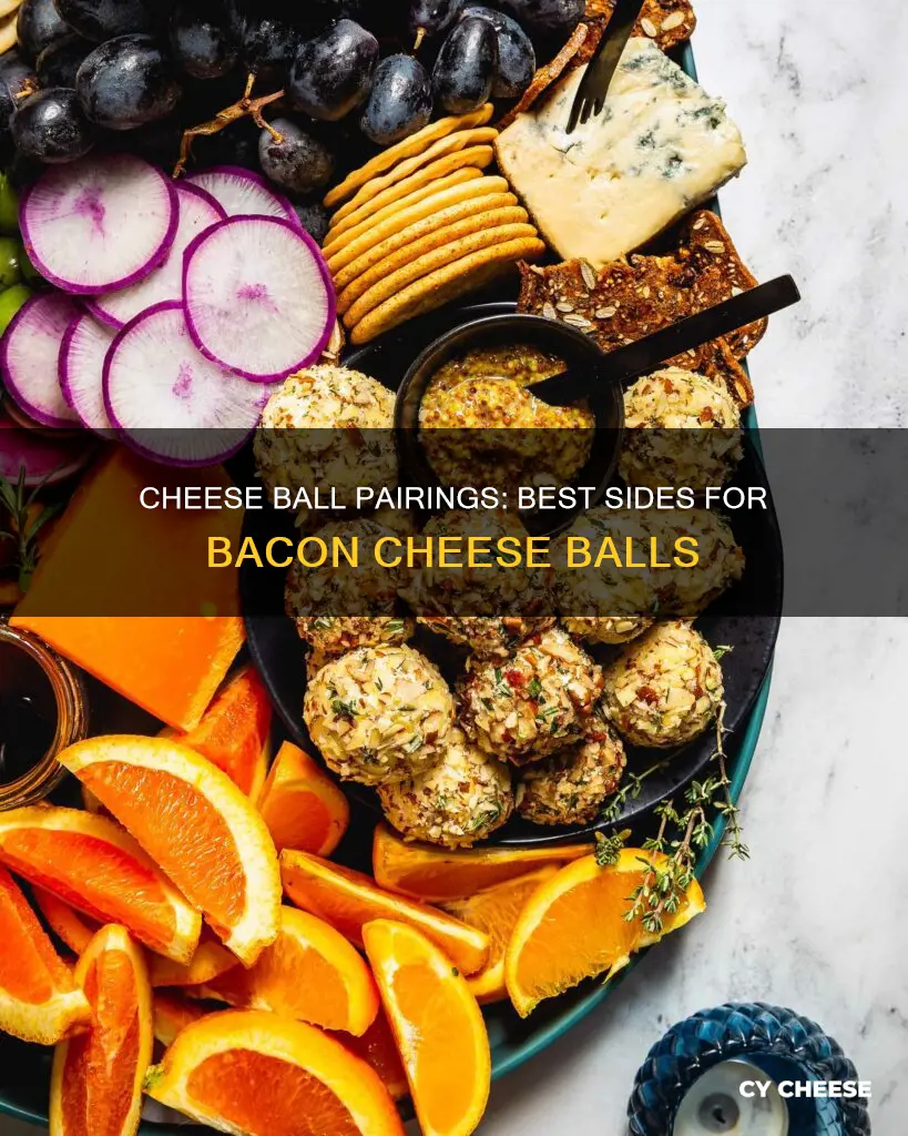 what to serve with bacon cheese ball