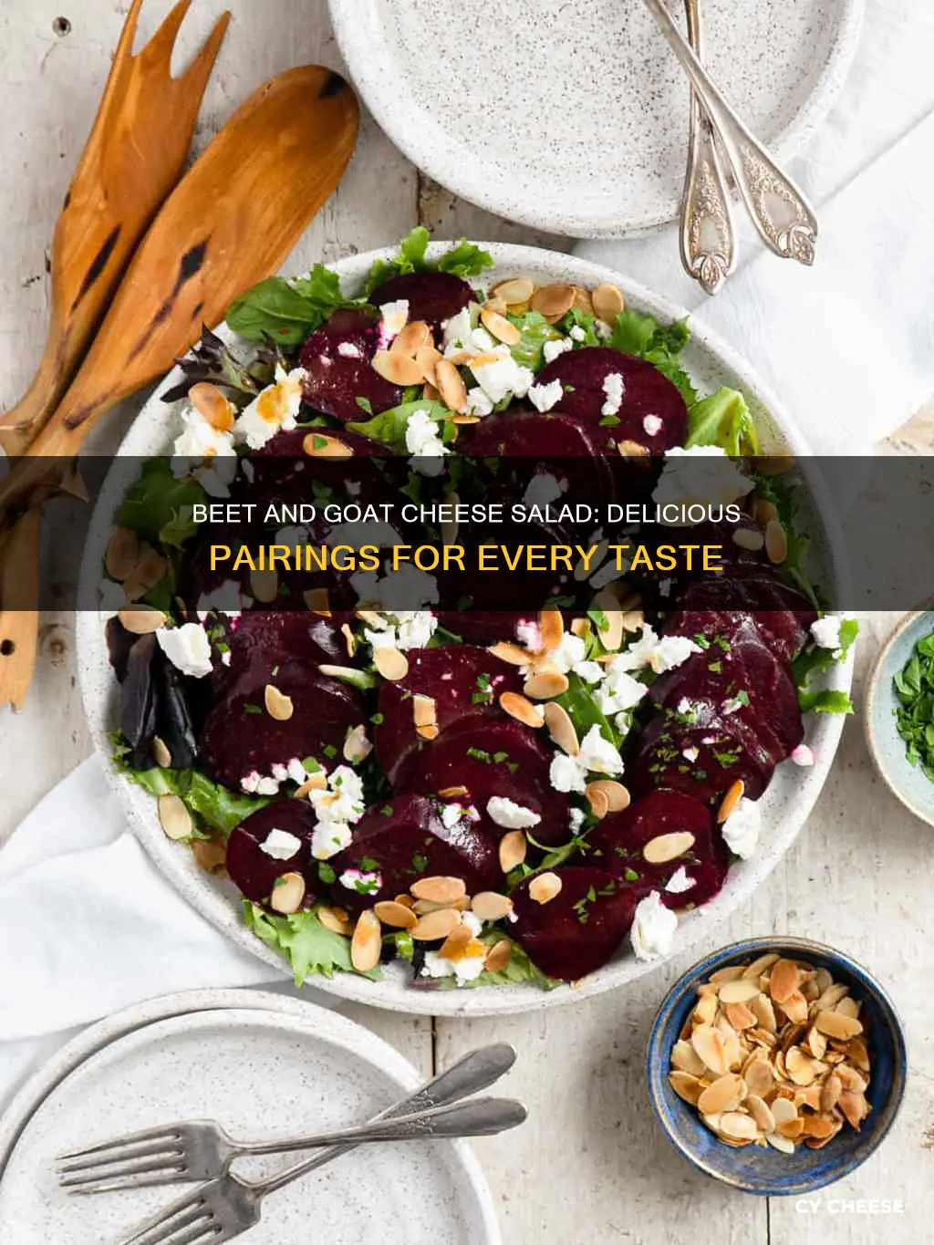 what to serve with beet and goat cheese salad