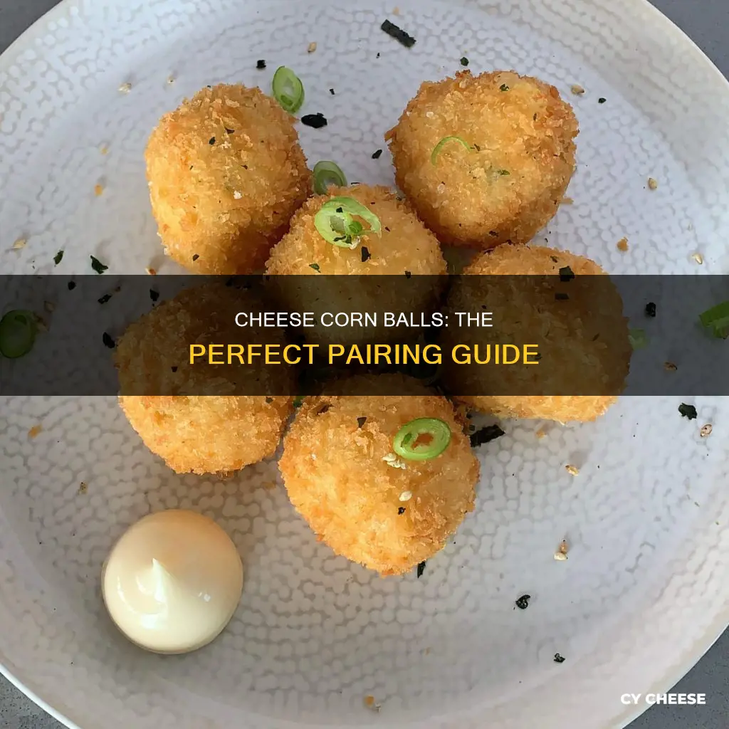 what to serve with cheese corn balls