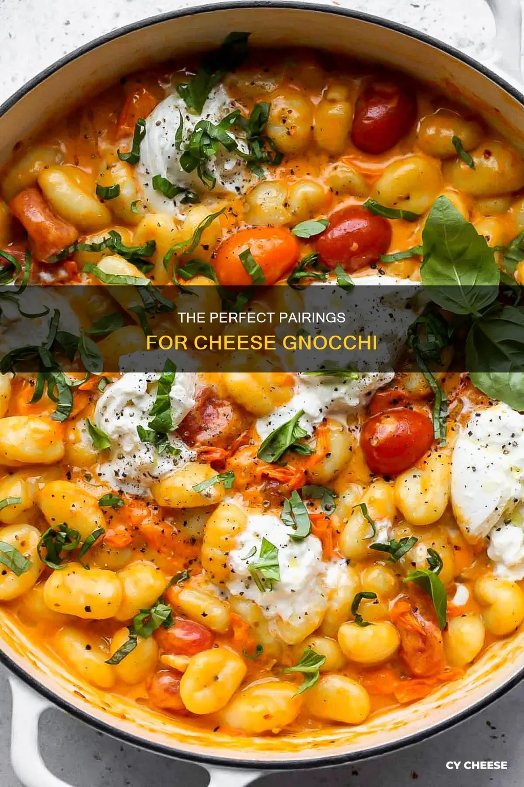 what to serve with cheese filled gnocchi