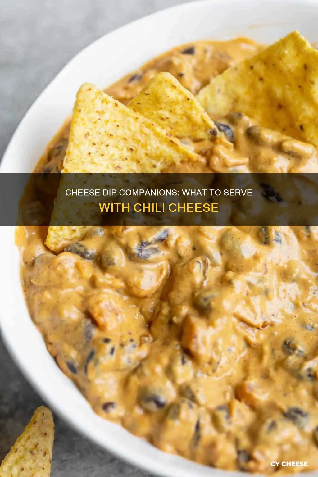 what to serve with chili cheese dip