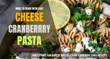 Goat Cheese and Cranberry Pasta: Perfect Pairing Ideas