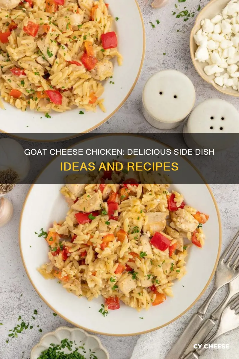 what to serve with goat cheese stuffed chicken