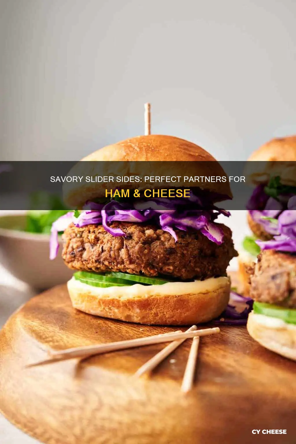 what to serve with ham & cheese sliders