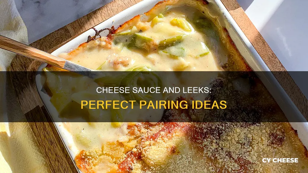 what to serve with leeks in cheese sauce