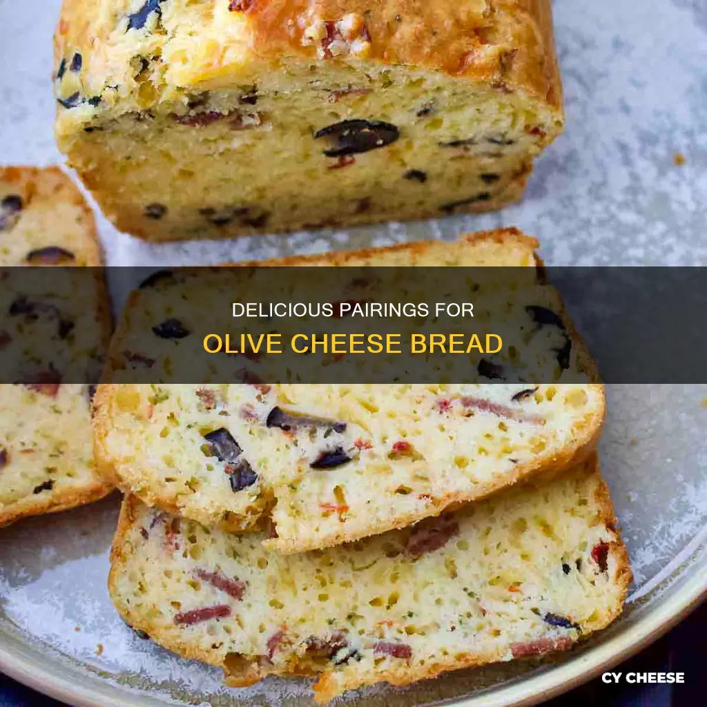 what to serve with olive cheese bread