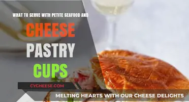 Delectable Pairings for Seafood and Cheese Pastry Cups