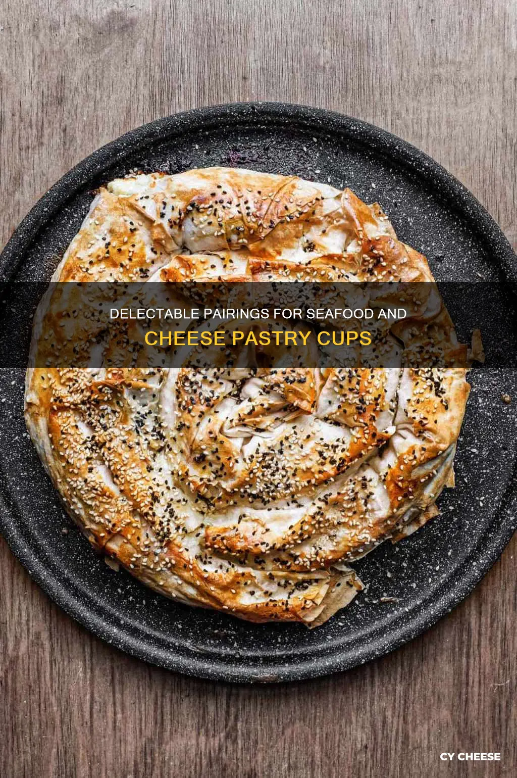 what to serve with petite seafood and cheese pastry cups