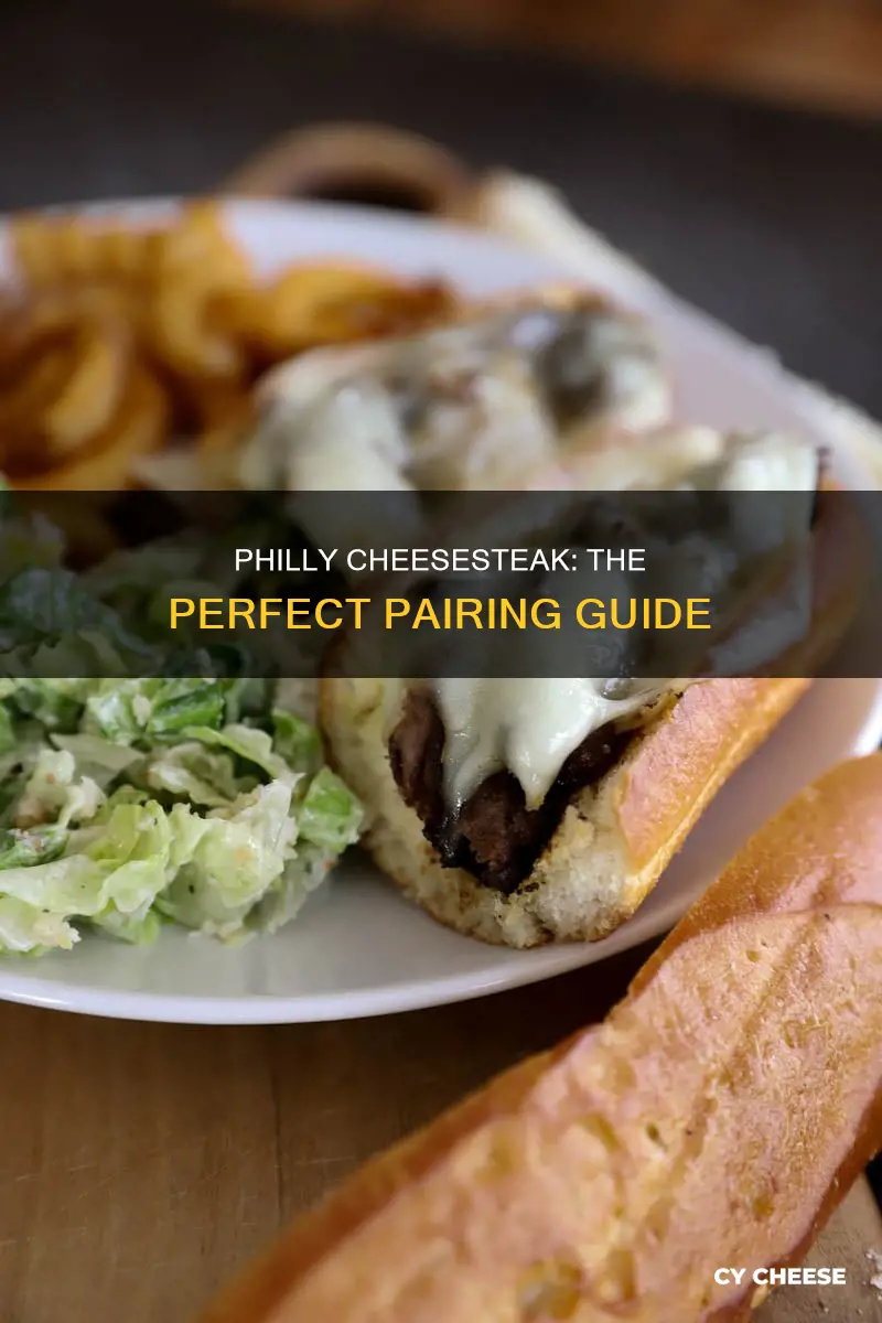 what to serve with philly cheese steak