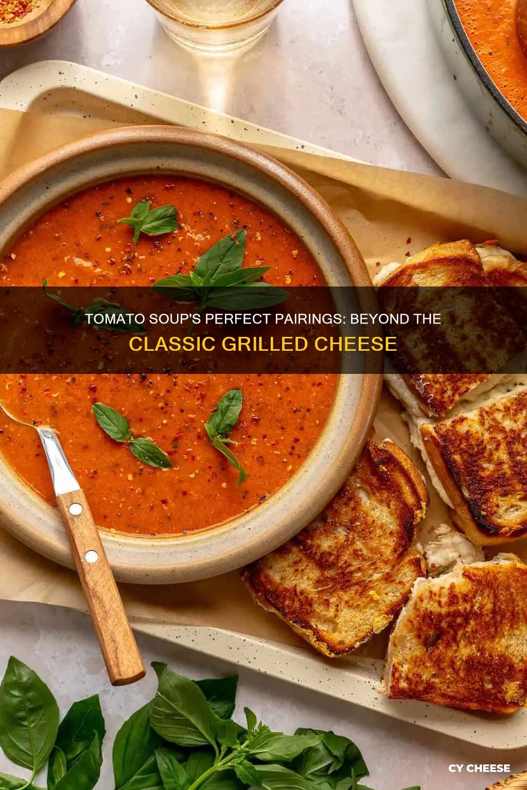 what to serve with tomato soup besides grilled cheese