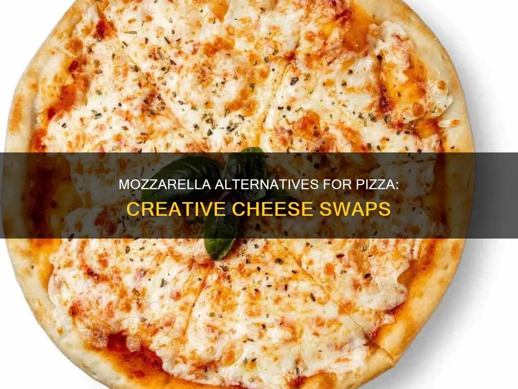 what to substitute for mozzarella cheese in pizza