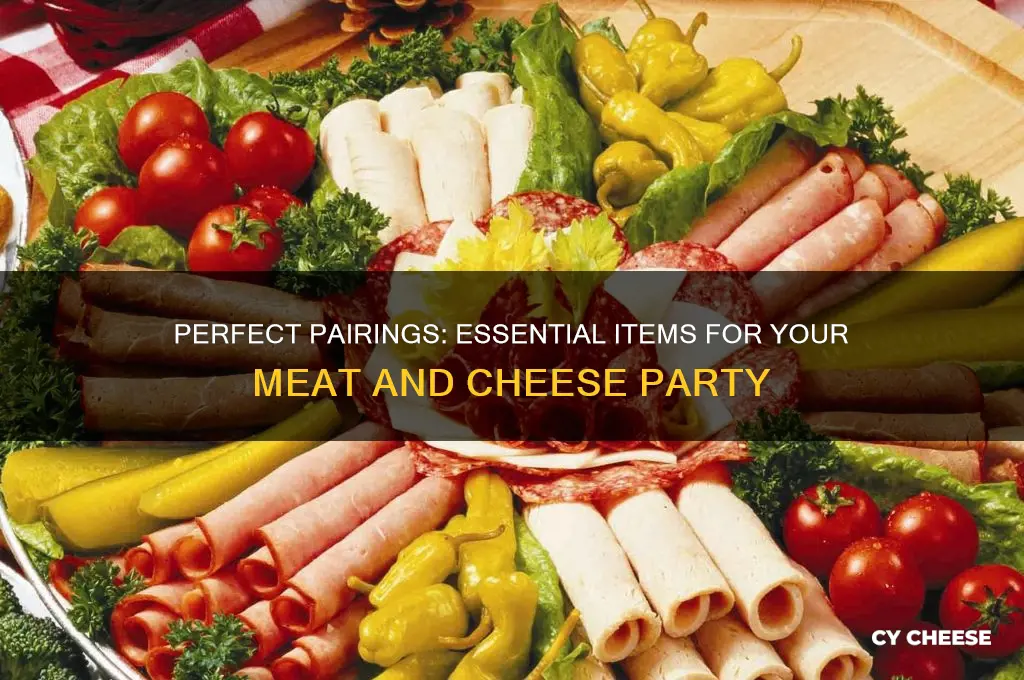 what to take to a meat and cheese party