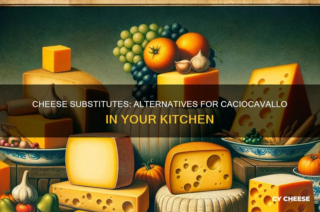 what to use in place of caciocallo cheese