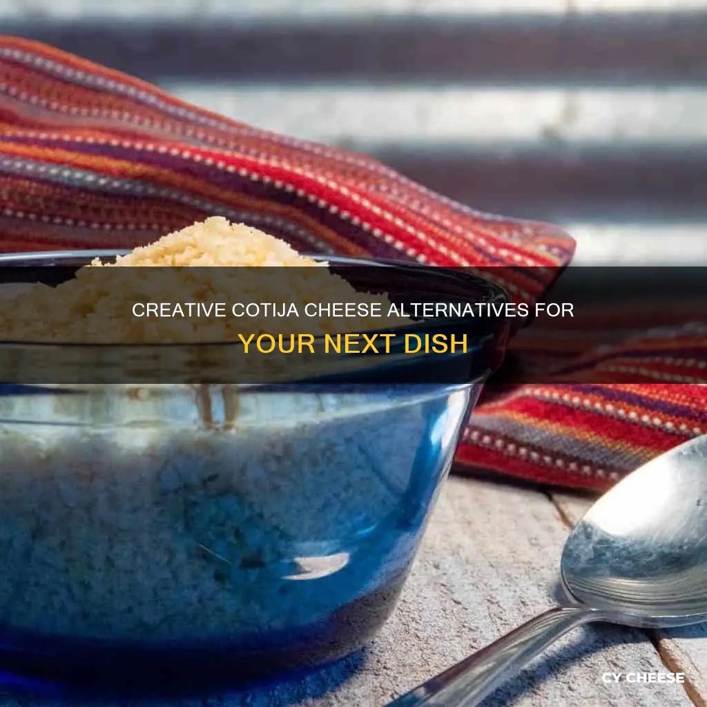 what to use instead of cotija cheese