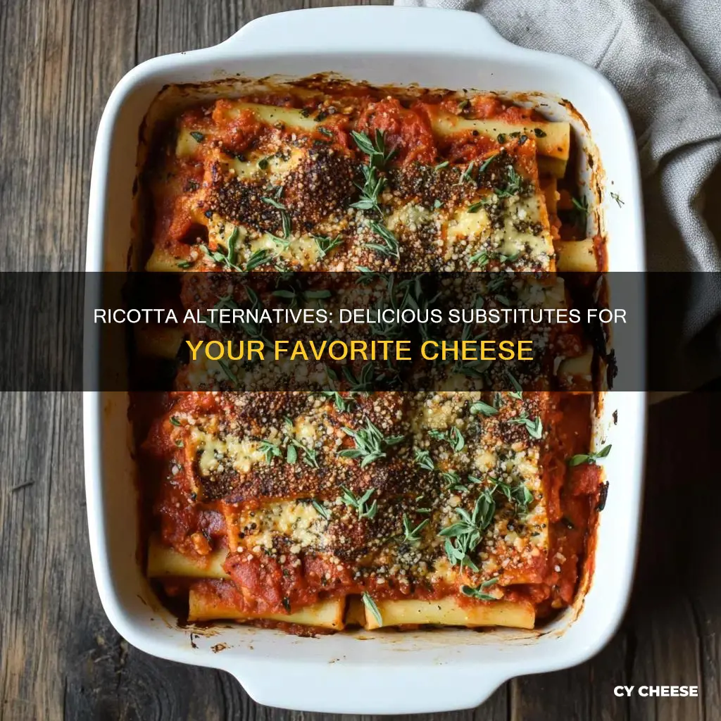 what to use instead of ricotta cheese