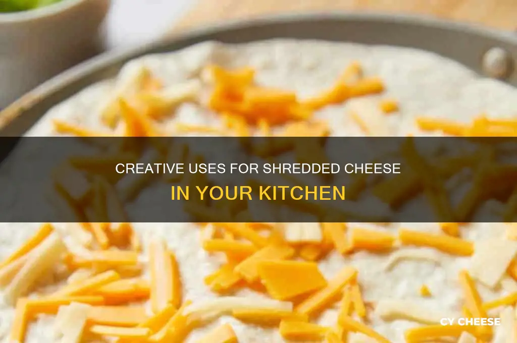 what to use shredded cheese for