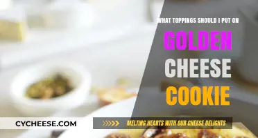 Golden Cheese Cookie: Toppings to Elevate the Classic