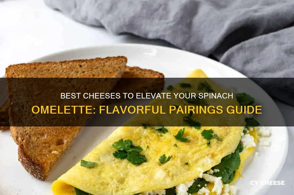 what type cheese is good for spinach omelette