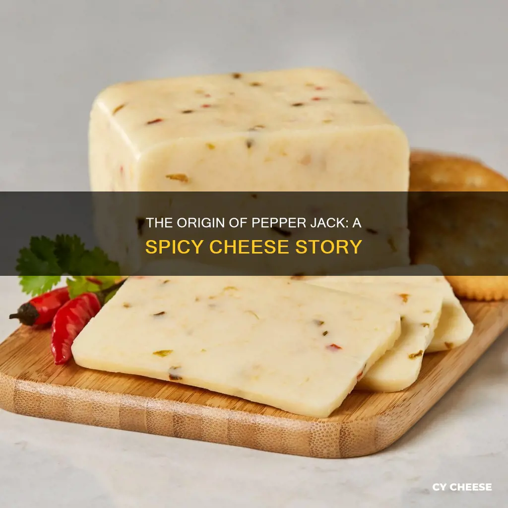 what type cheese is pepper jack made from