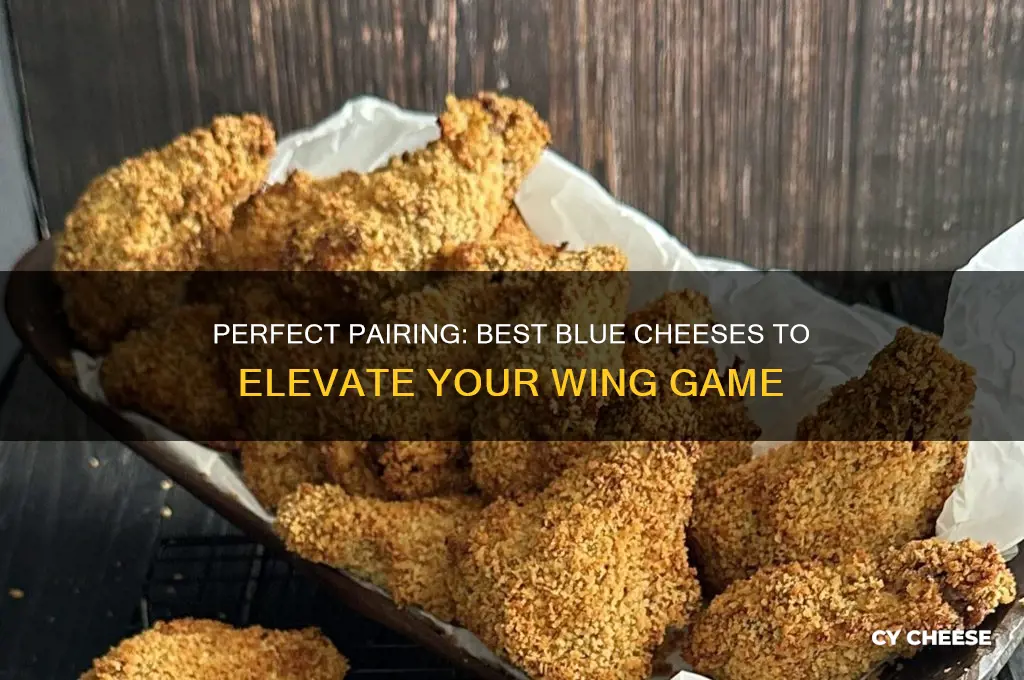 what type of blue cheese go good with wings