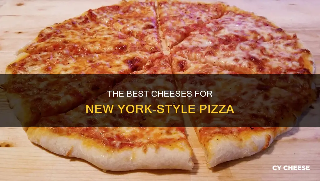 what type of cheese goes on new york style pizza