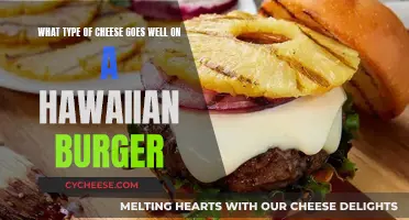 Cheese Options for a Hawaiian Burger