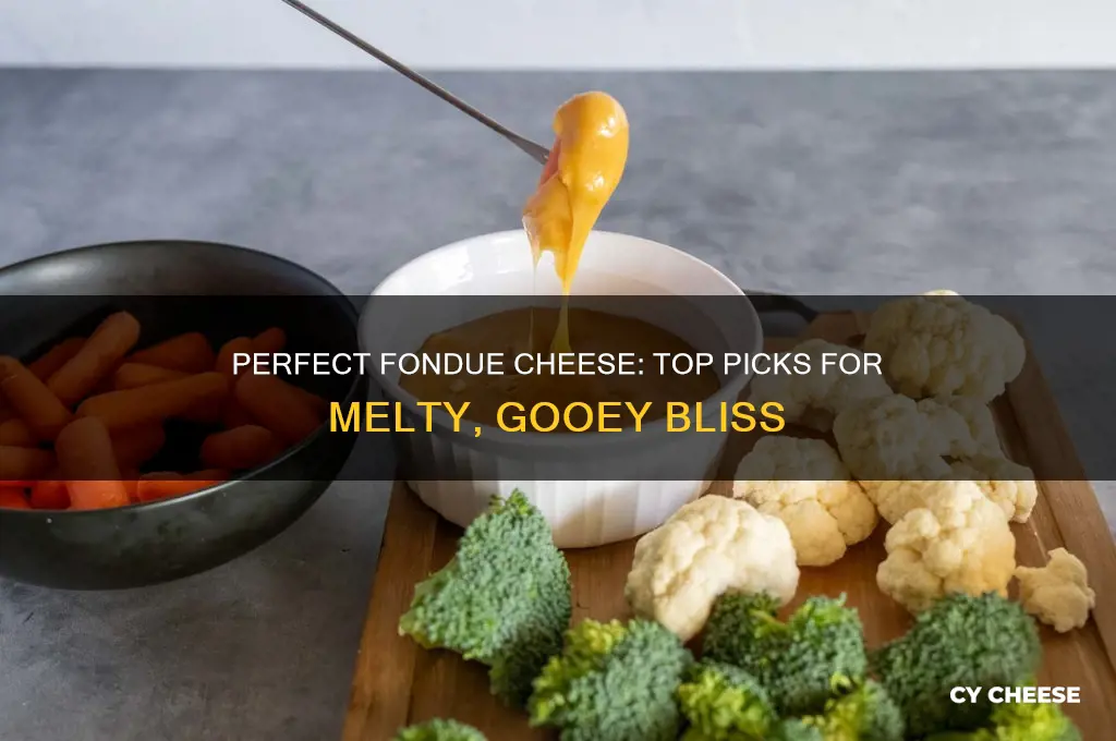 what type of cheese is good for fondue
