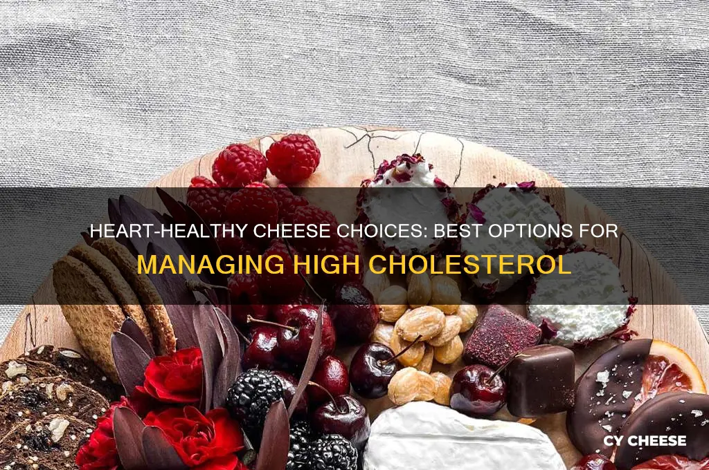 what type of cheese is good for high cholesterol
