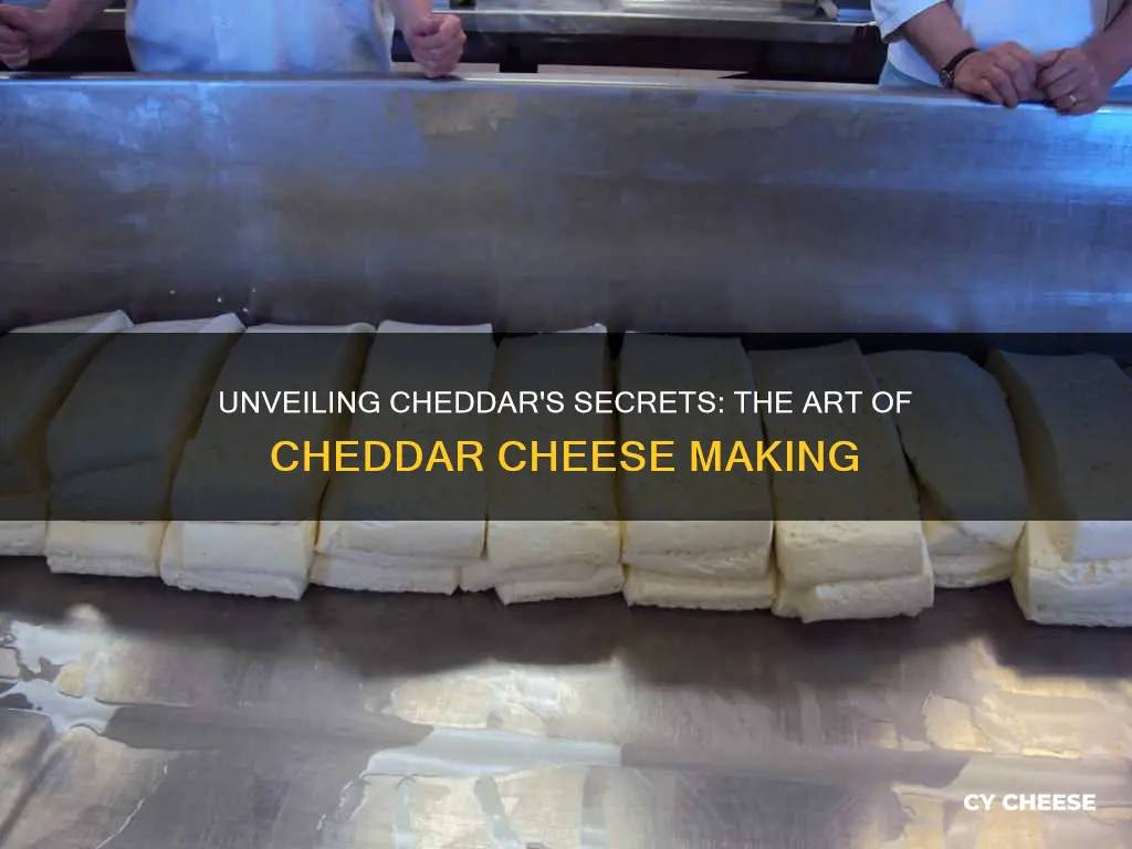 what type of cheese is made by the cheddaring process