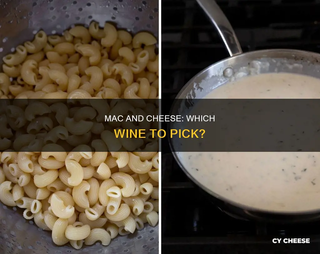 what type of wine pairs well with macaroni and cheese