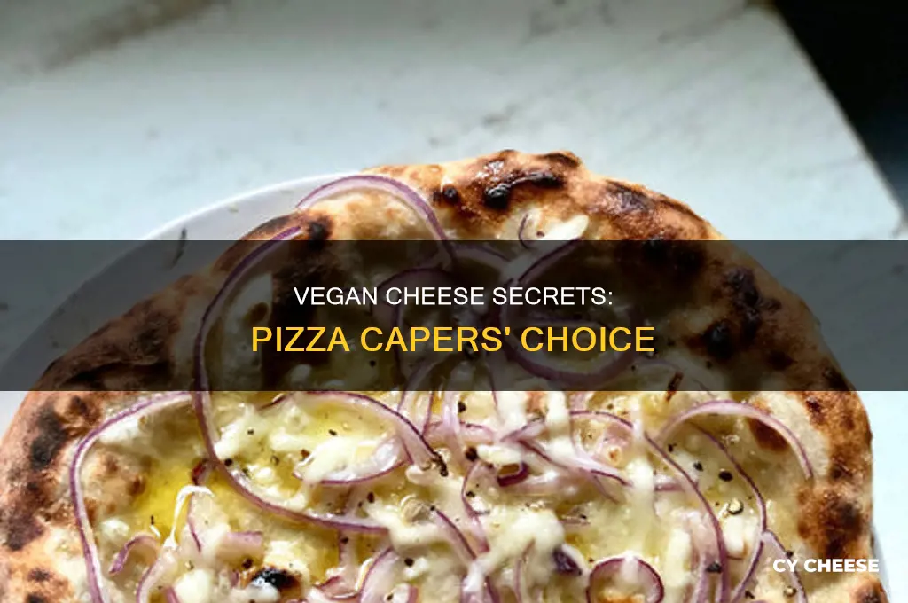 what vegan cheese does pizza capers use