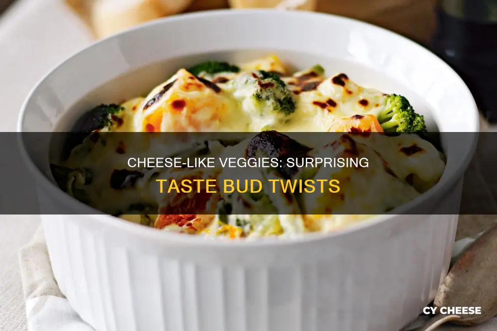 what vegetable tastes like cheese