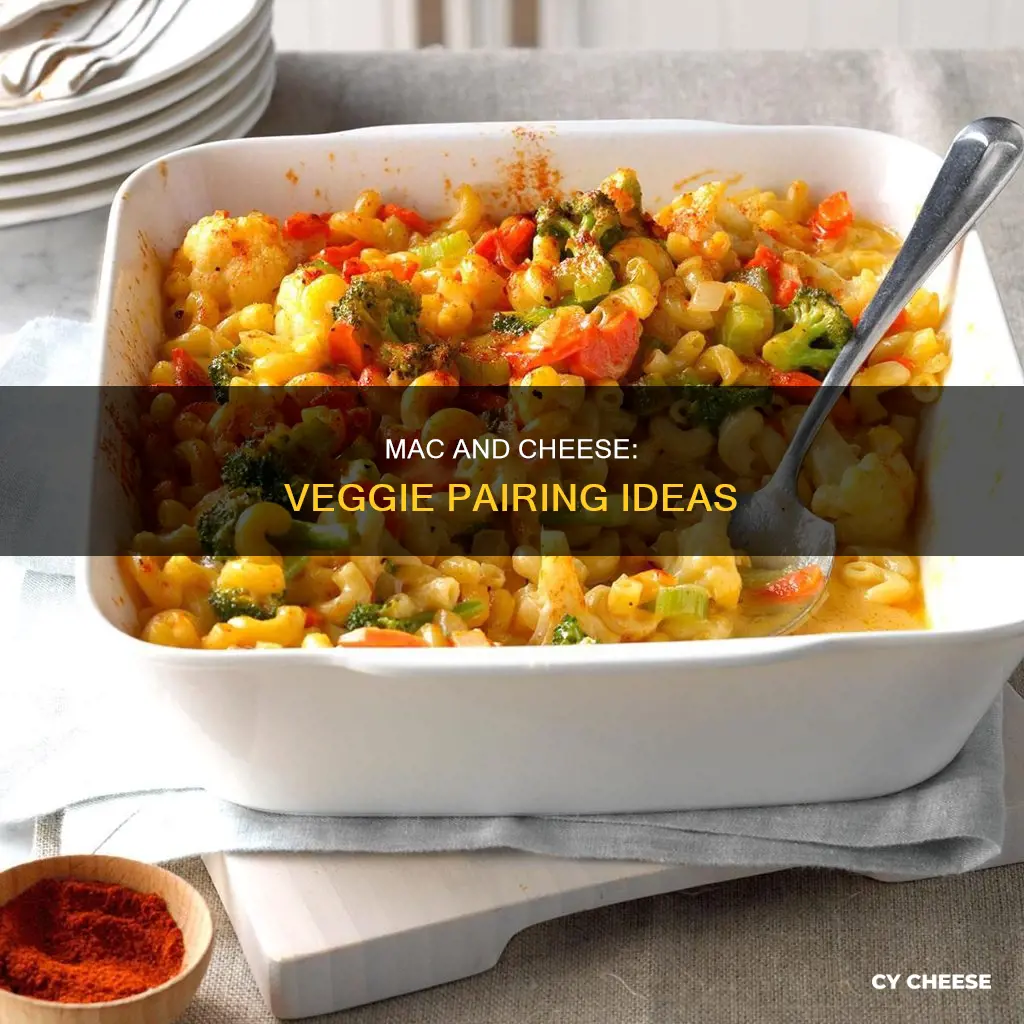 what veggies go with macaroni and cheese