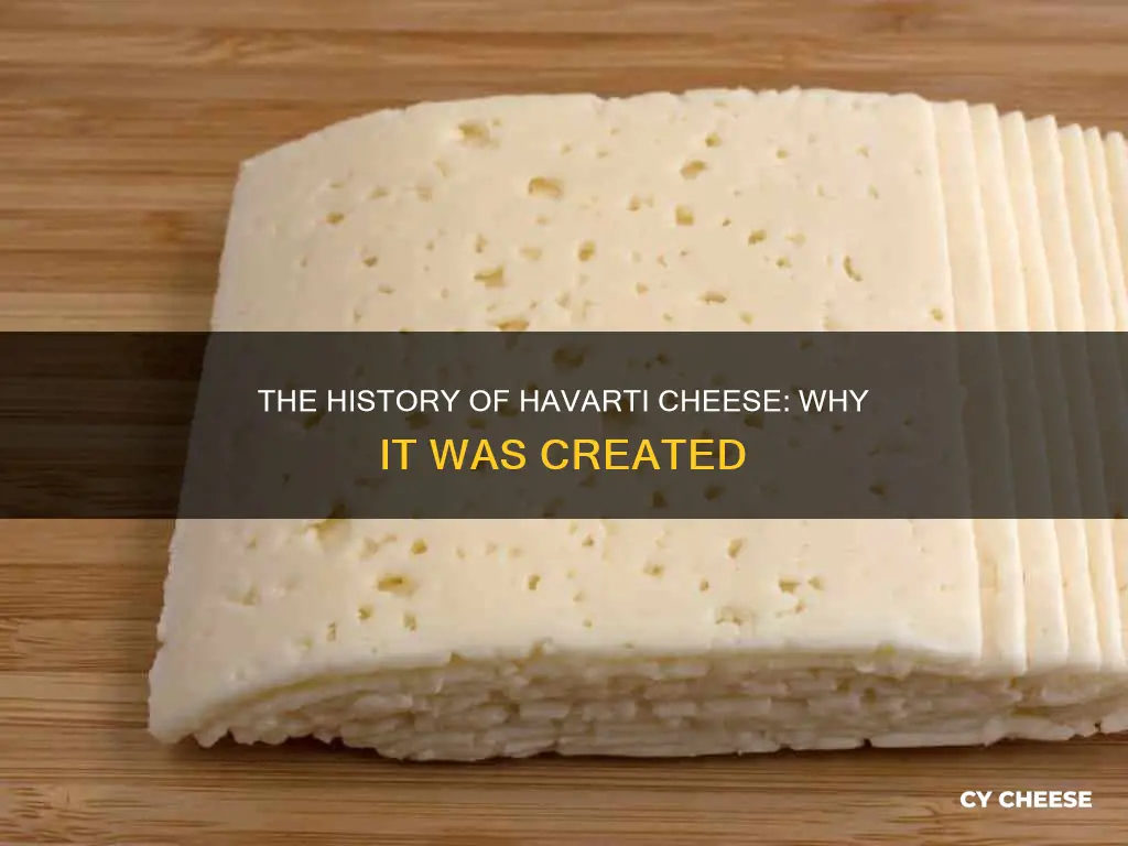 what was havarti cheese made for