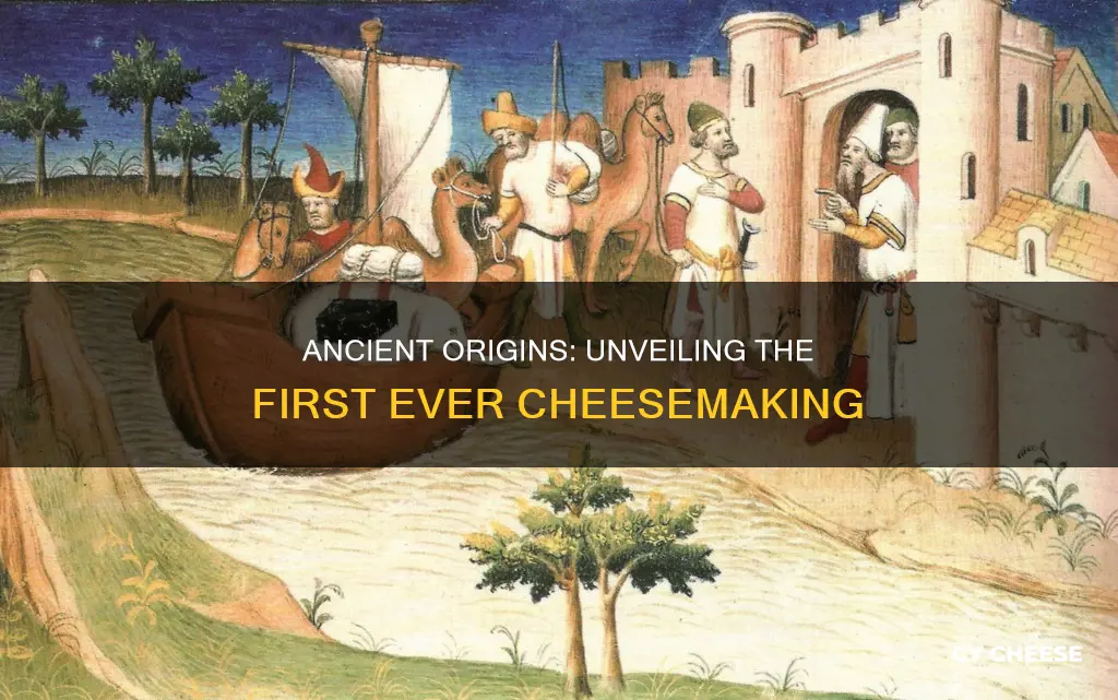 what was the first cheese ever made