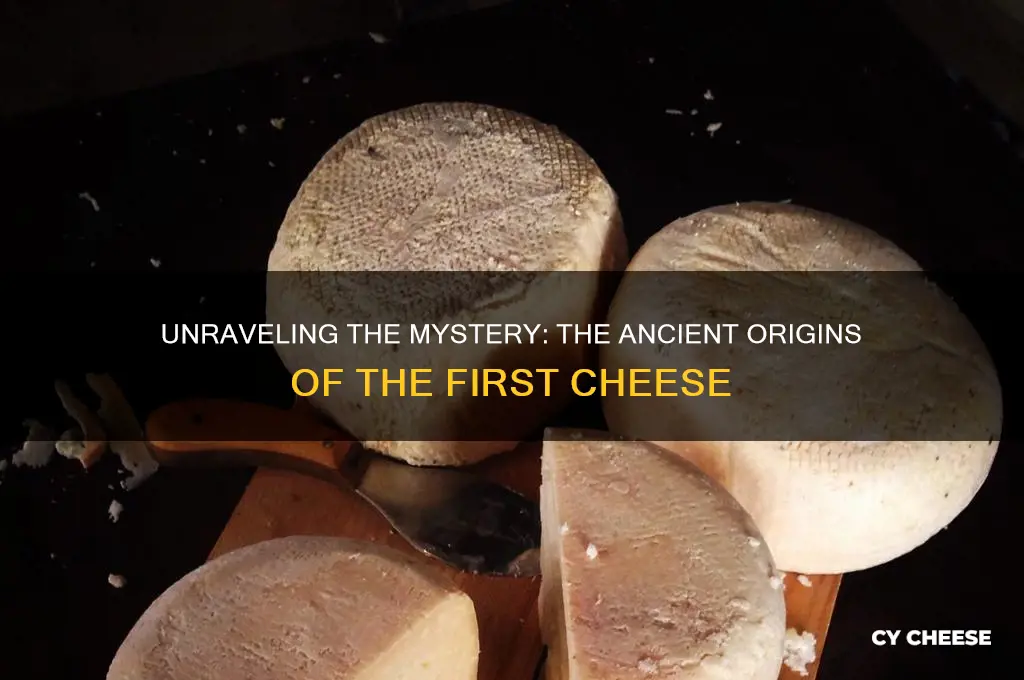 what was the first cheese
