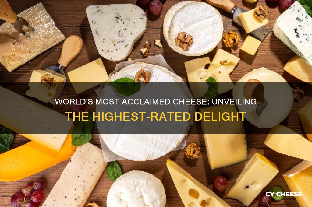 what was the highest rated cheese in the world