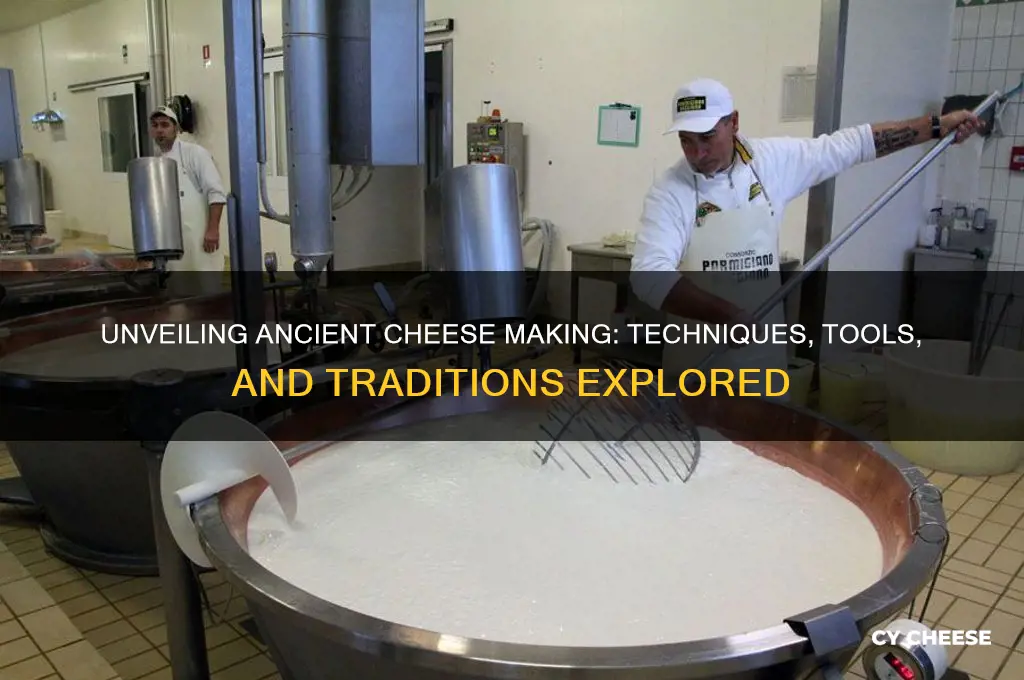 what was the process of ancient cheese making